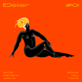 Illustration du signe du Zodiaque Bélier format 20x20cm par Yollema