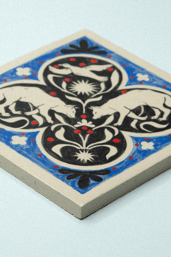 Carreau IllustrationLoups Bleub Détails