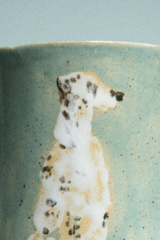 TasseDalmatien CloseUp tiny