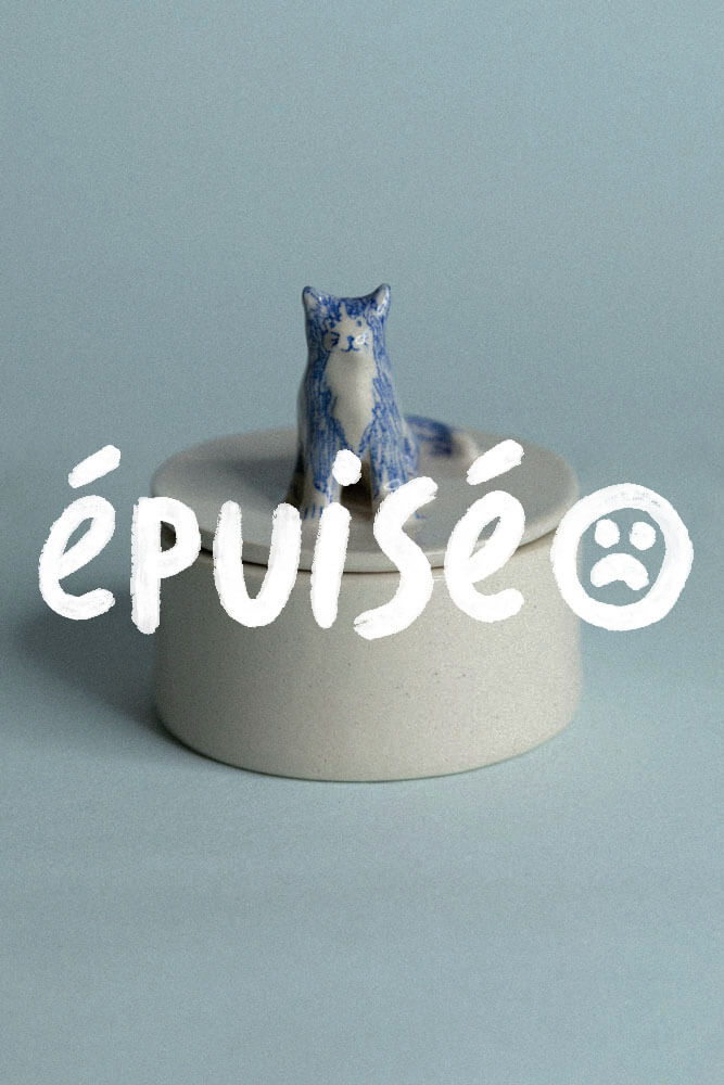 Yollema tasses crayon boite chat EPUISE