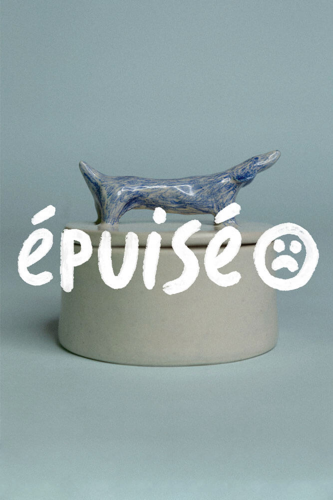 Yollema tasses crayon boite teckel EPUISE